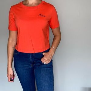 Orange Tee